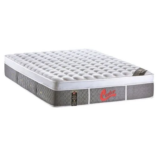 colchão light stress castor com fios de carbono e individualidade e firmeza