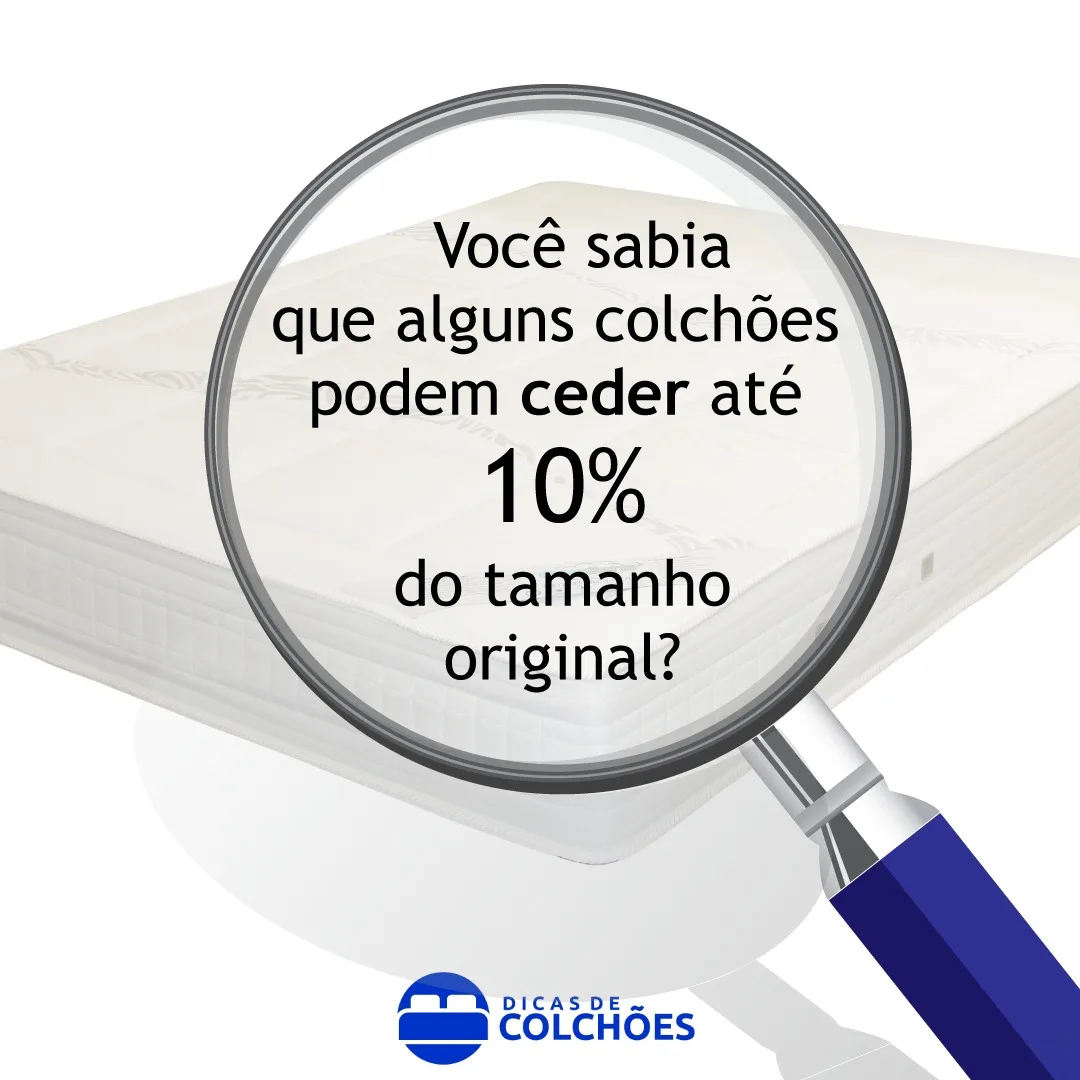 Quadro Você Sabia? Dicas de colchões no Instagram