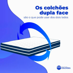 colchões double face casal
