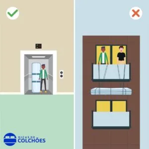 Içamento de colchão!
