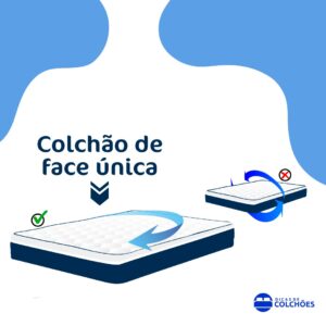colchão one face única