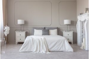 quarto harmonizado e colchão