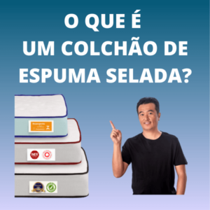 colchão de espuma selada