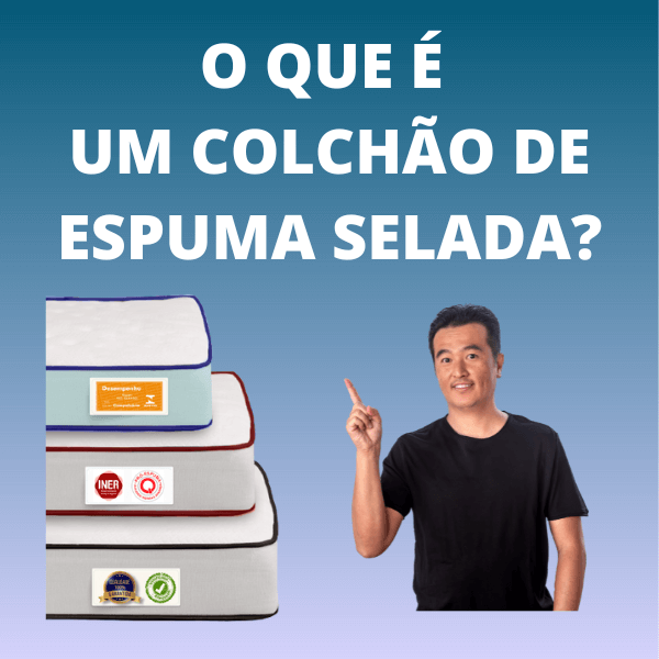 Colchão de espuma selada