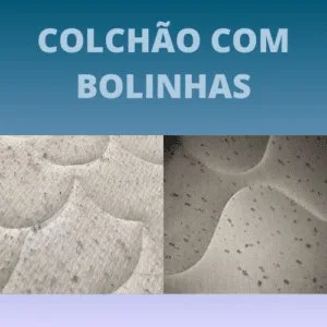 Bolinhas no colchão