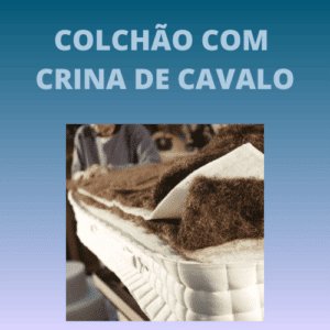 colchão de crina de cavalo