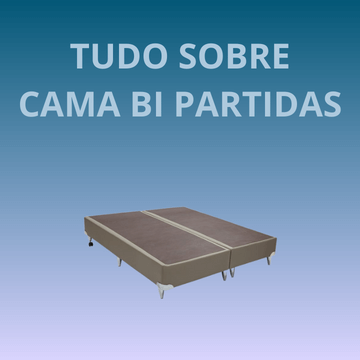 Cama box bi partidas