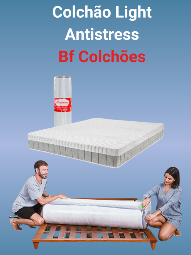 Colchão Antistress da Bf Colchões