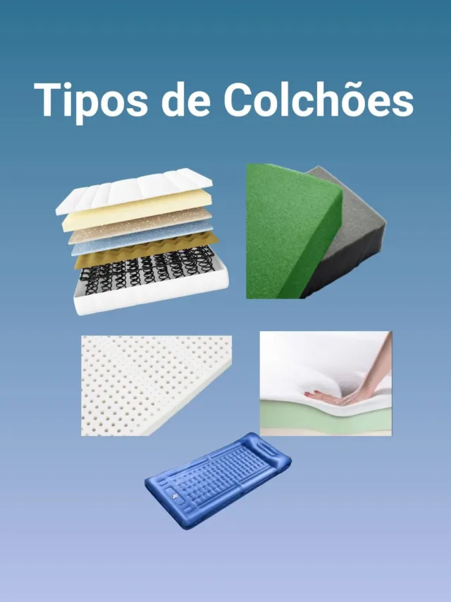 Conheça os tipos de colchões mais comum no Brasil