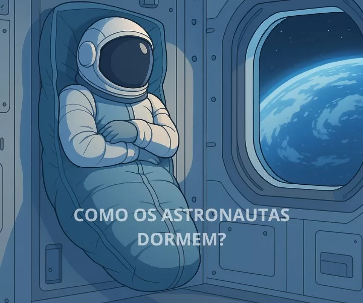 Como os astronautas dormem no espaço?
