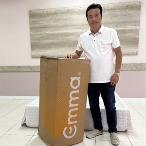 Colchão Emma na caixa