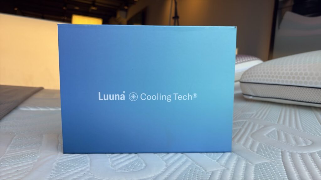 Colchão luuna cooling tech